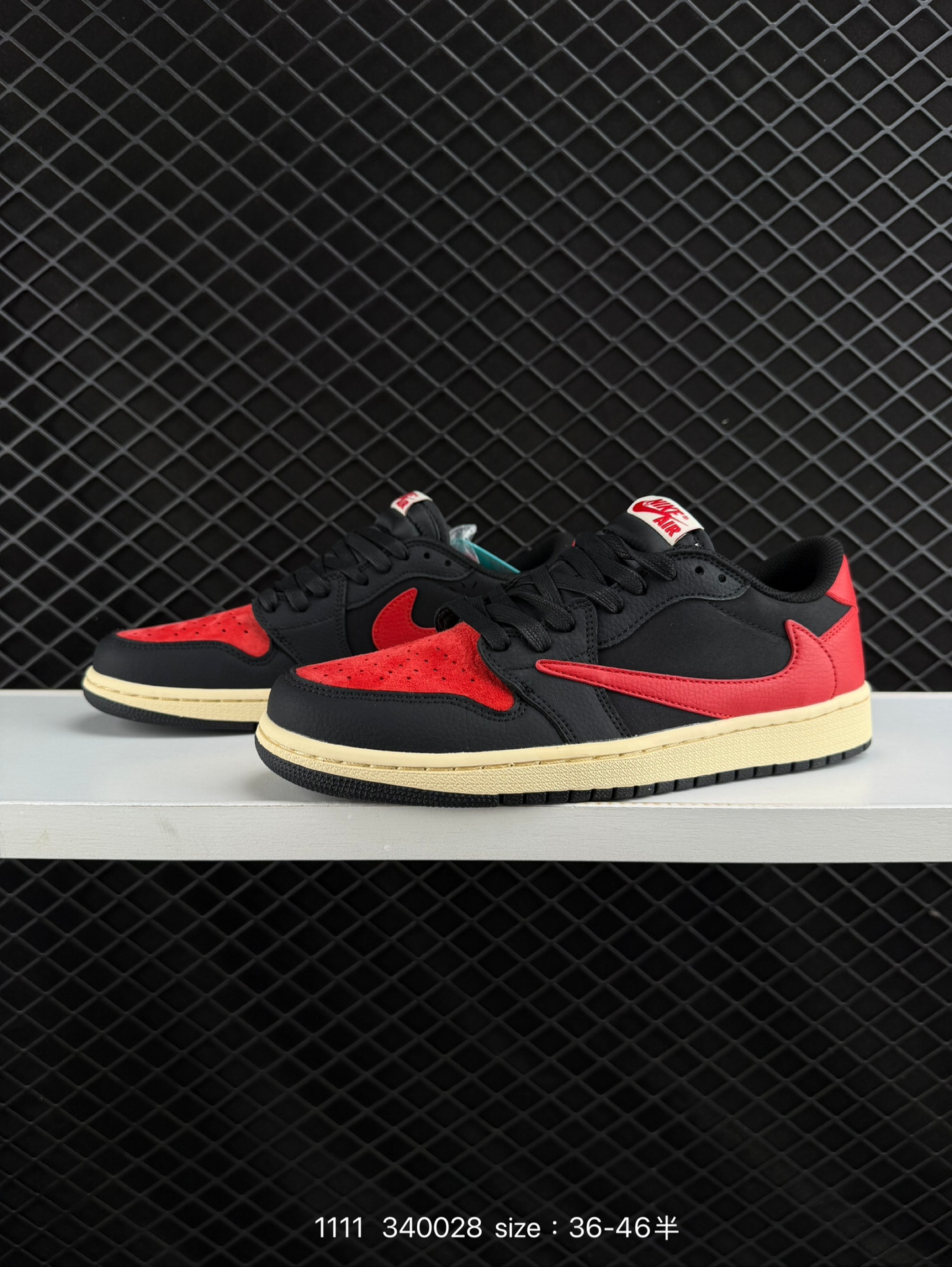 Travis Scott x Air Jordan 1 ” Reverse Mocha “